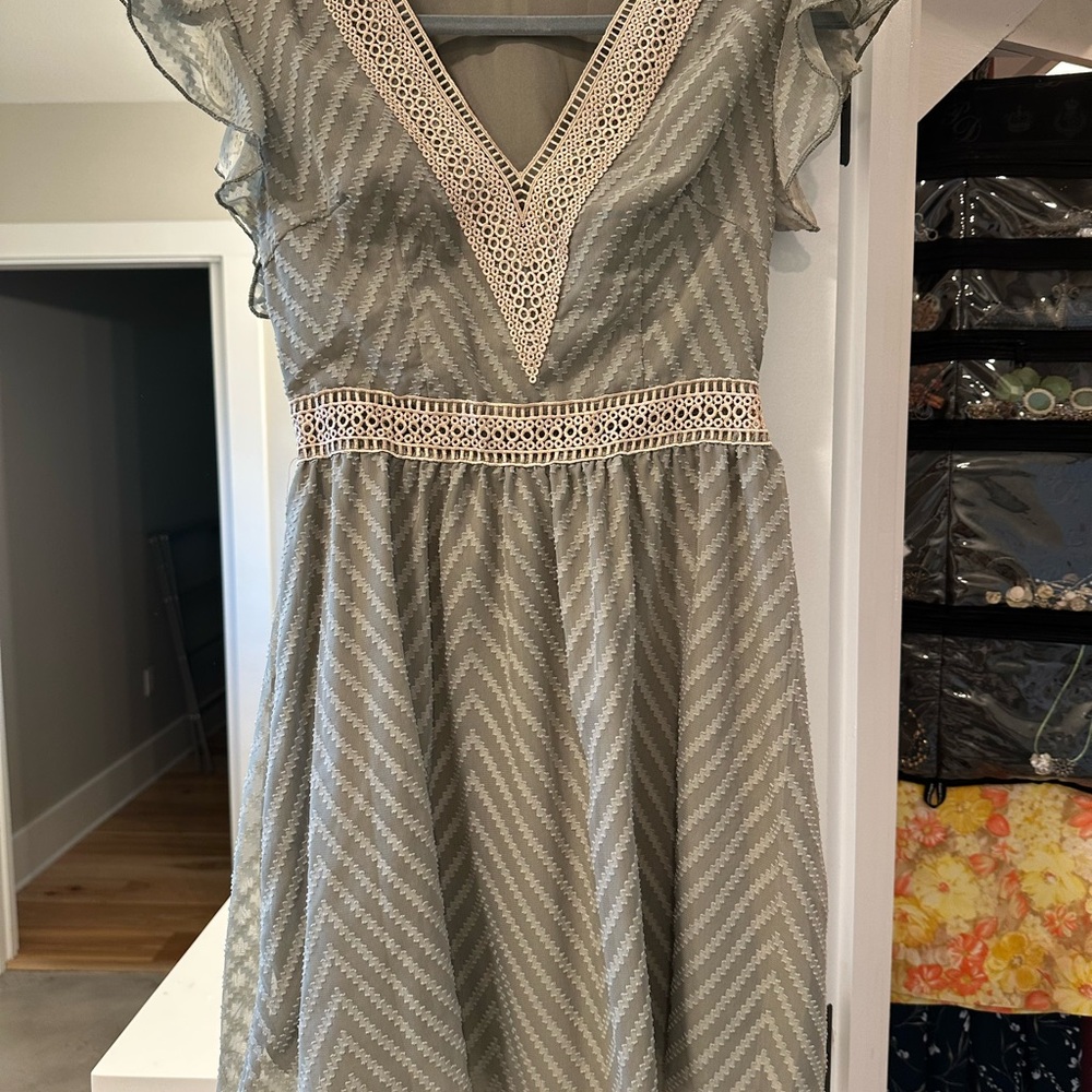 SHEIN Gray Dress